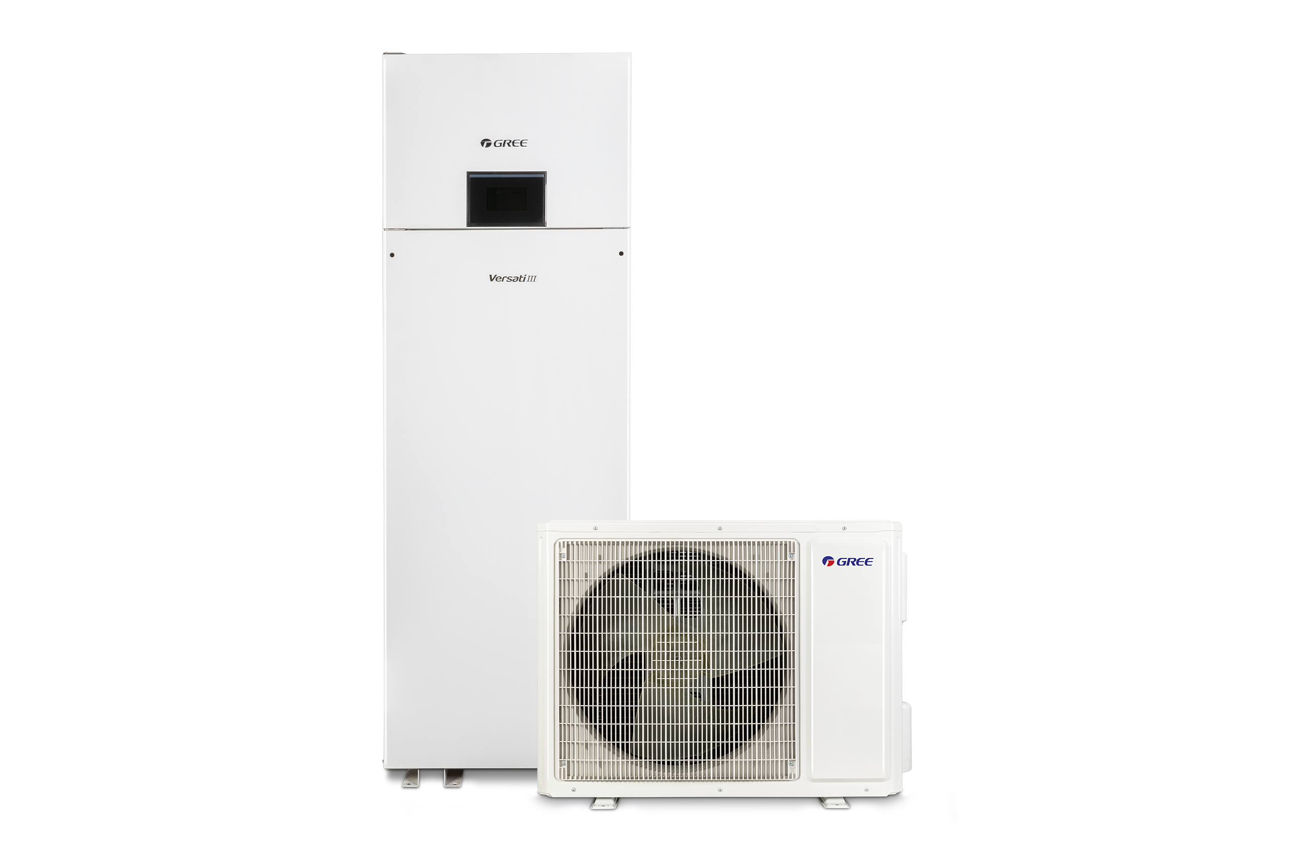 GREE GRS-CQ14-AIO | Split-Wärmepumpe mit Hydromodul und Brauchwasserspeicher | 14,0 kW