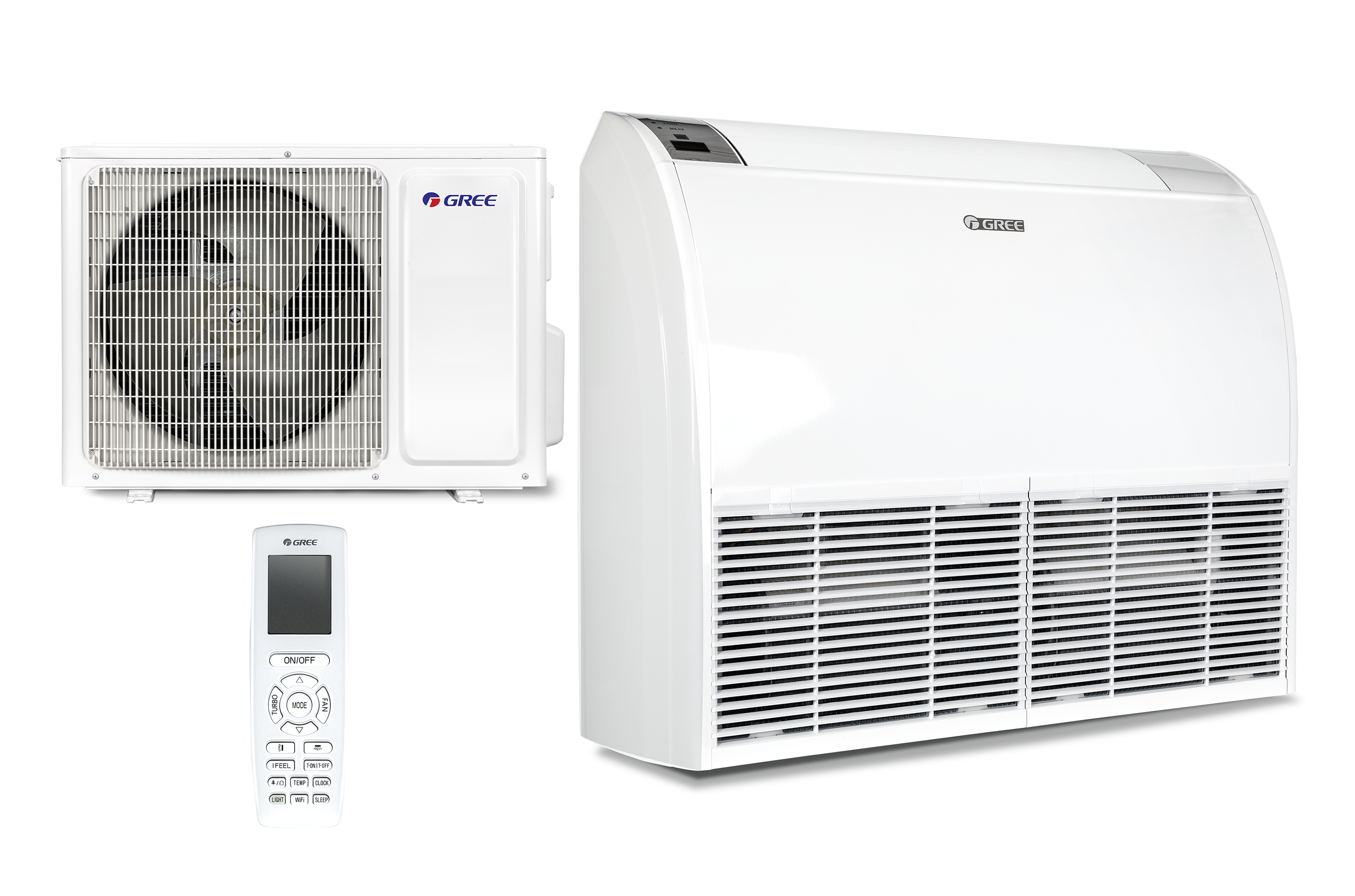 GREE GUD-035-ZD/WAT | Klimaanlagen Set mit Universaltruhe | 3,5 kW