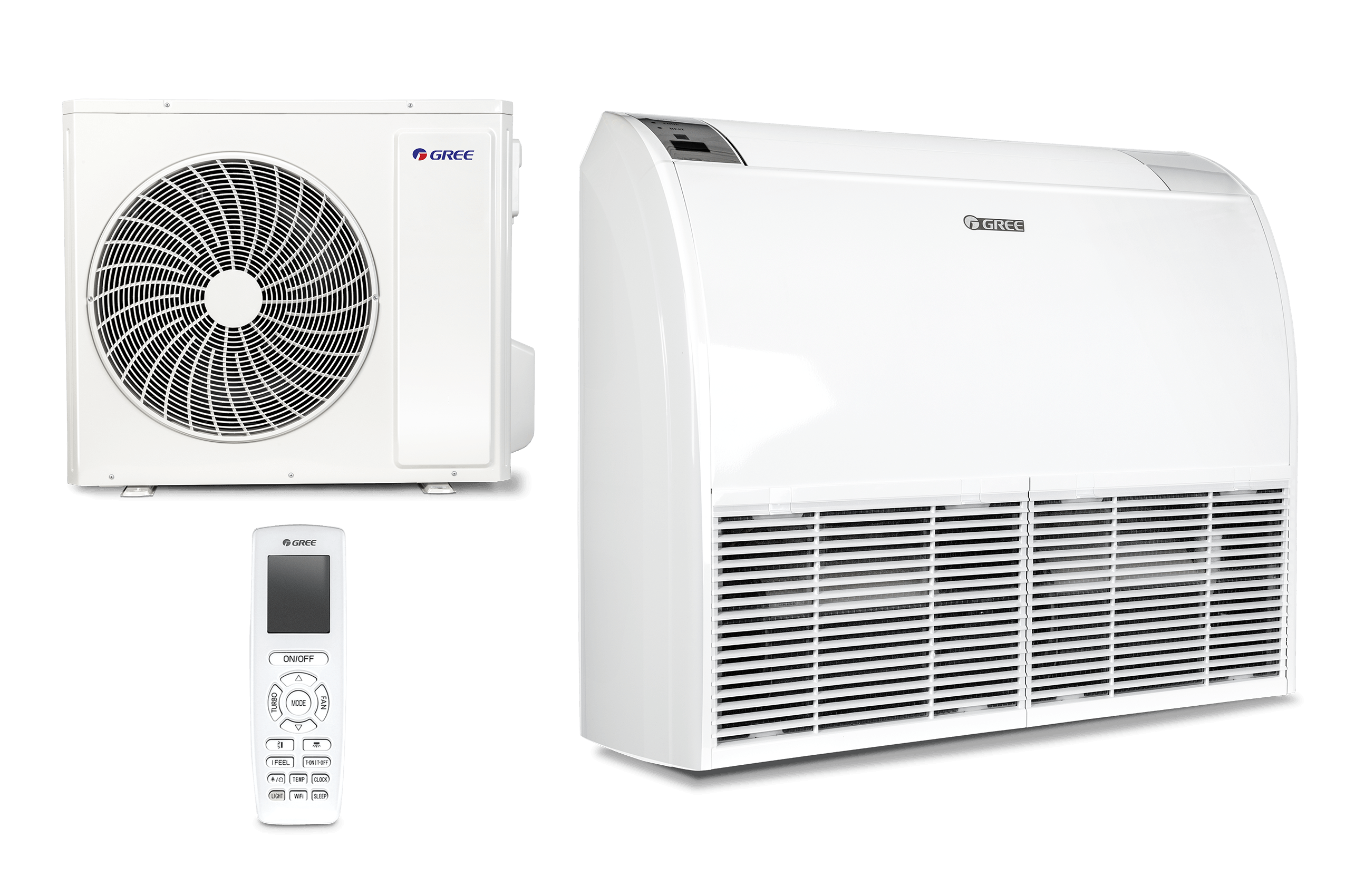 GREE GUD100-ZD1/WX | Klimaanlagen Set mit Universaltruhe | 10,0 kW